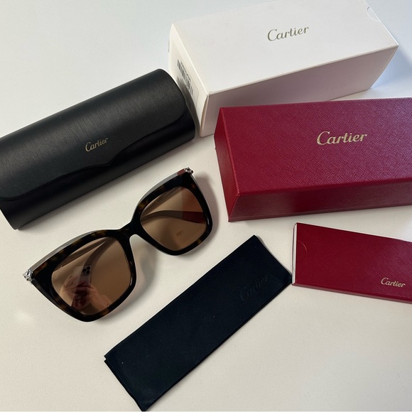 CARTIER SUNGLASSES - Picture 3 of 12